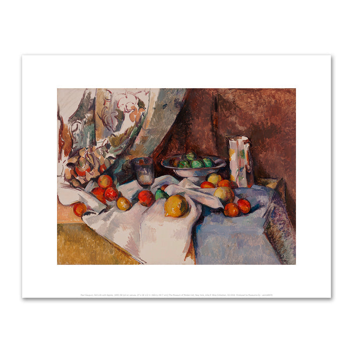 Paul Cézanne, Still Life with Apples, 1895-98, The Museum of Modern Art (MoMA). Fine Art Prints in various sizes by Museums.Co
