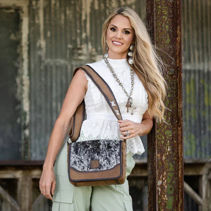 STS Ranchwear Roswell Cowhide Della Crossbody Bag