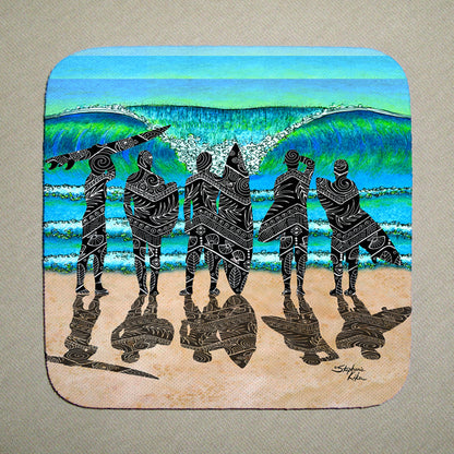 Surf Check Coaster