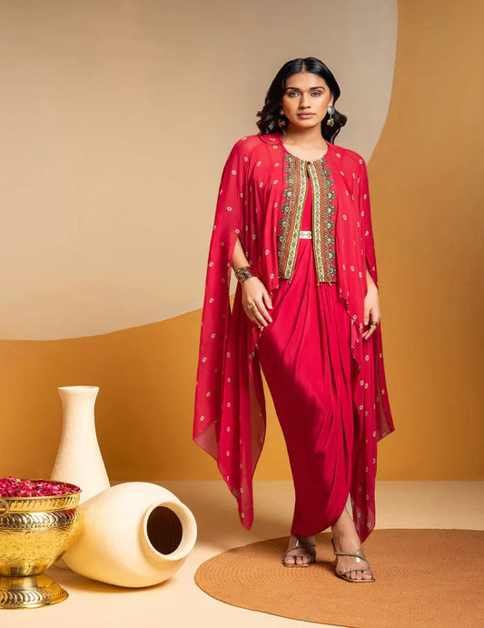 Taarani Drape Dress