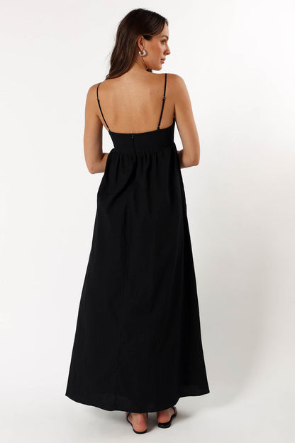 Petal and Pup USA DRESSES Tanala Maxi Dress - Black