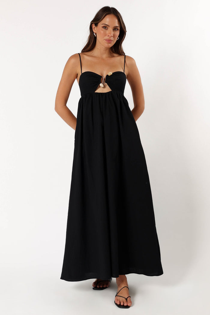 Petal and Pup USA DRESSES Tanala Maxi Dress - Black