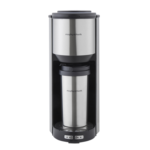 Tazza Pour & Go Single Cup Coffee Machine with Grinder