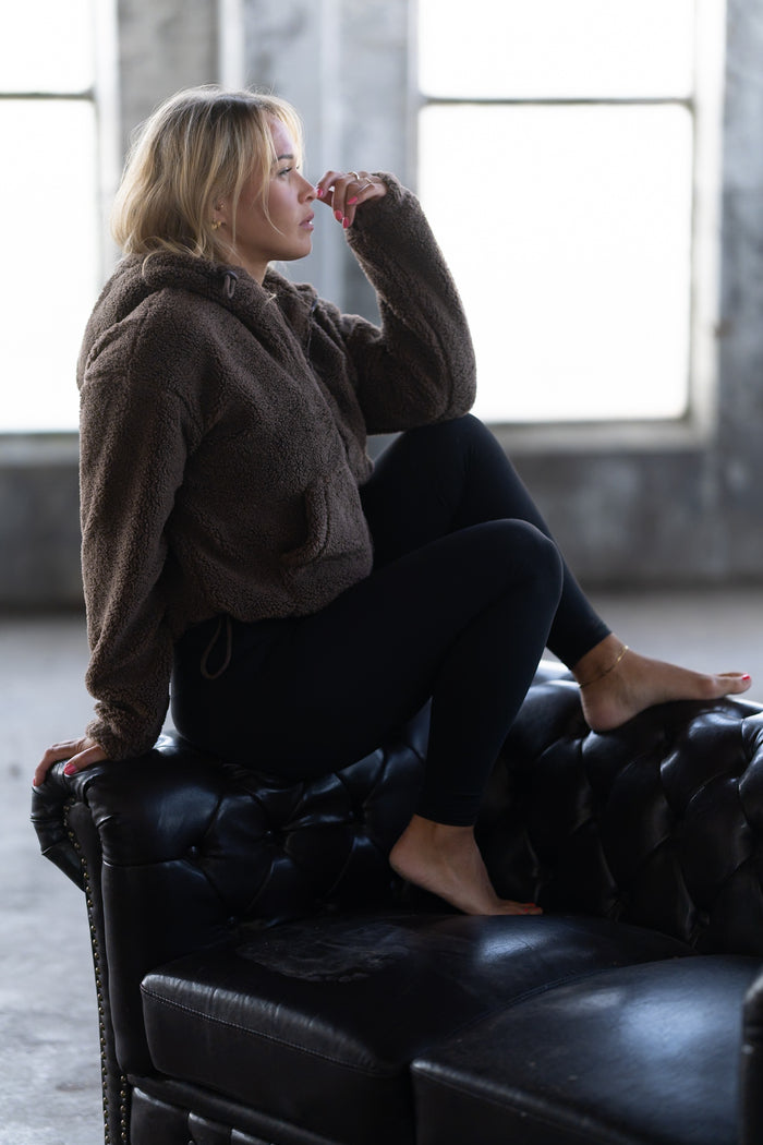Teddy Jacket - Brown