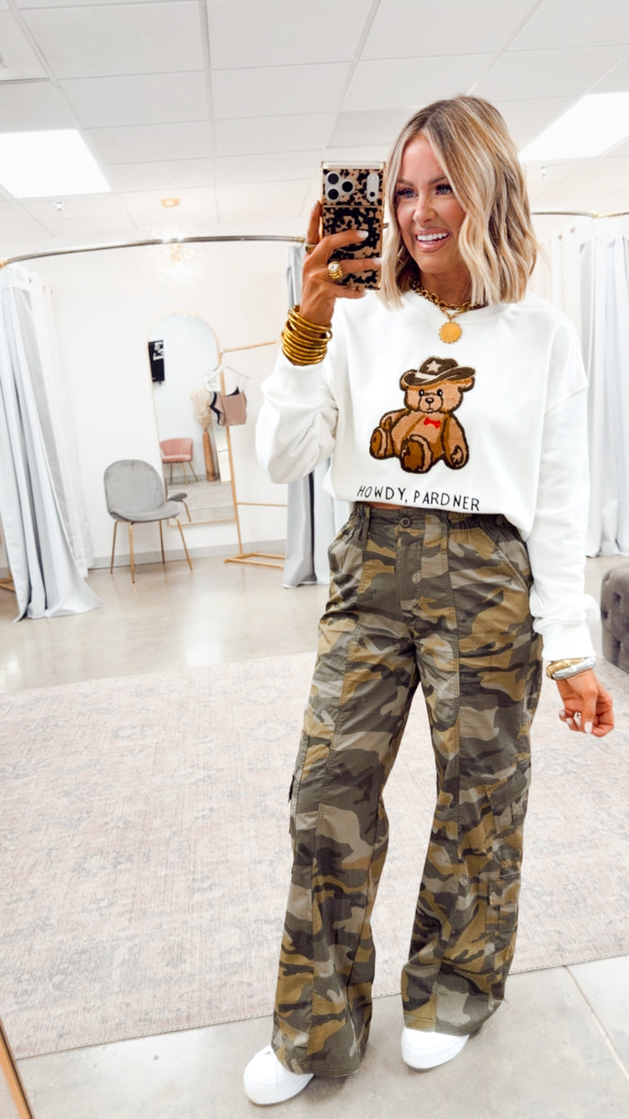 Teddy Western Sweatshirt