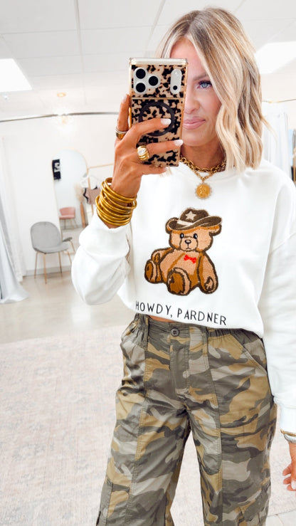 Teddy Western Sweatshirt