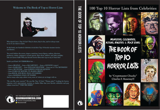 The Book of Top 10 Horror Lists (paperback)