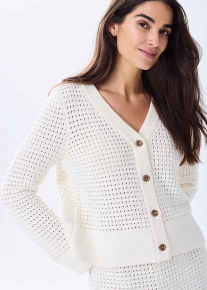 The Cotton Crochet Cardigan