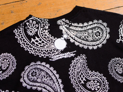 The Hundreds x Josh Vides Paisley T-Shirt - Black