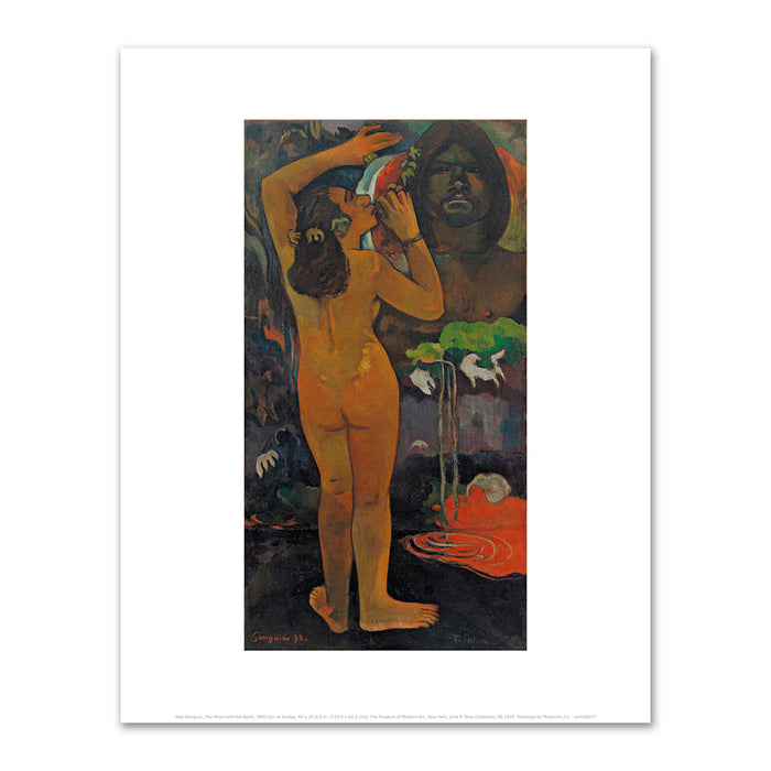 Paul Gauguin, The Moon and the Earth, 1893, Museum of Modern Art (MoMA), New York. Fine Art Prints in various sizes by Museums.Co