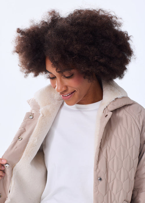 The Quilted Car Coat - Discontinued Style