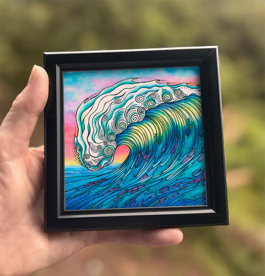 The Wave Framed Art