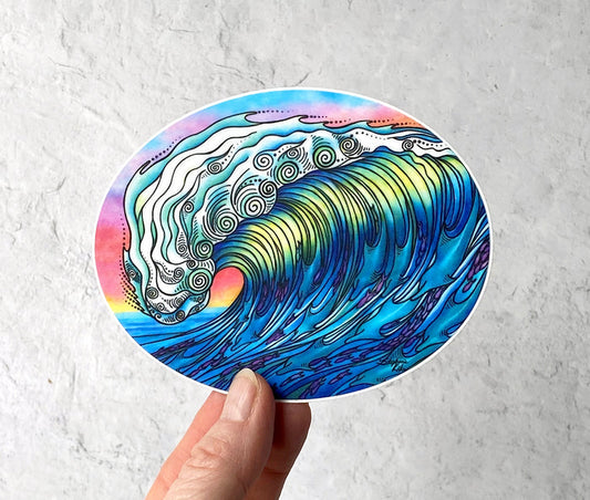 The Wave Sticker