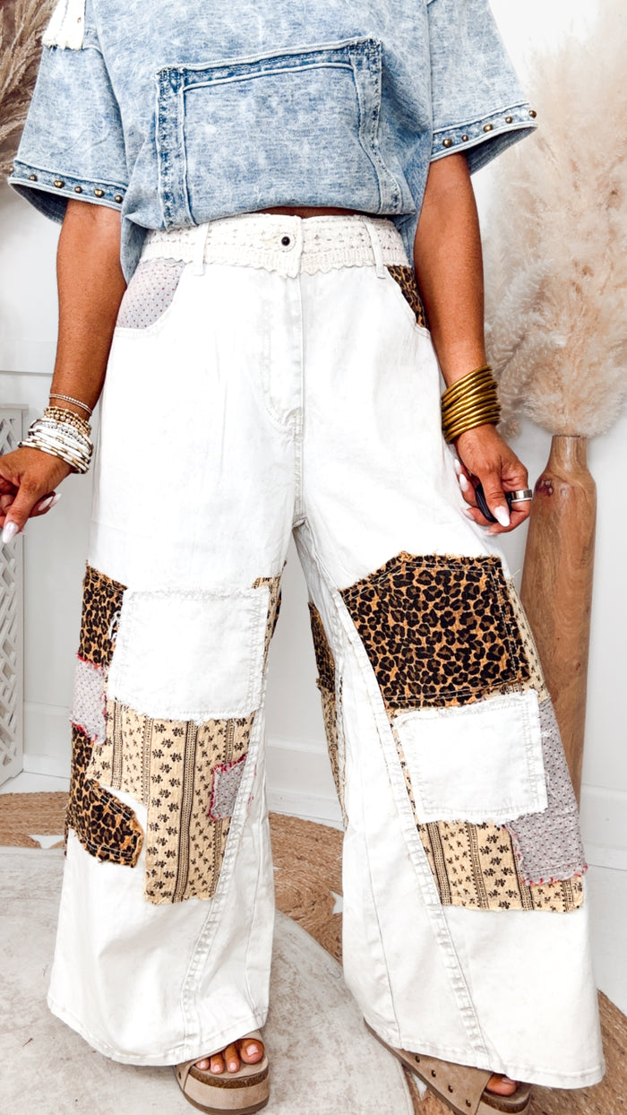 The Wild Card Pants-Natural