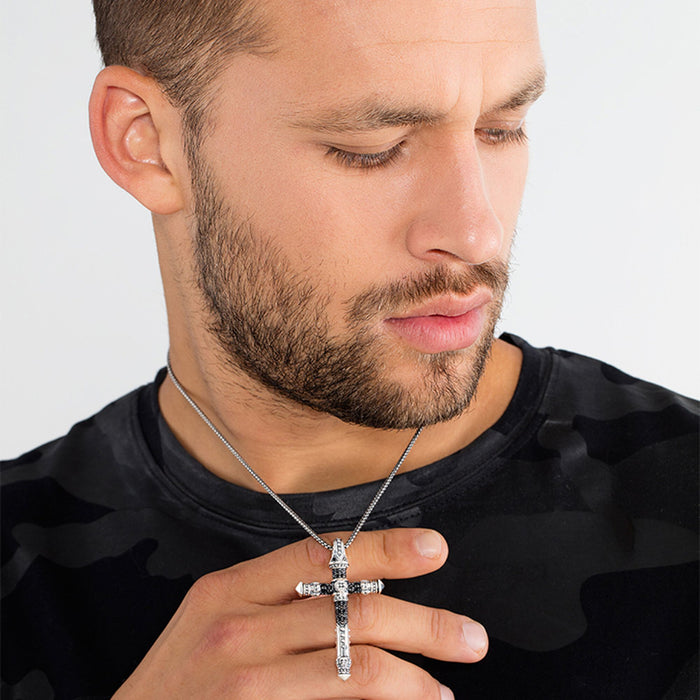 Thomas Sabo Venezia-Kette geschwärzt - KE1108-001-12