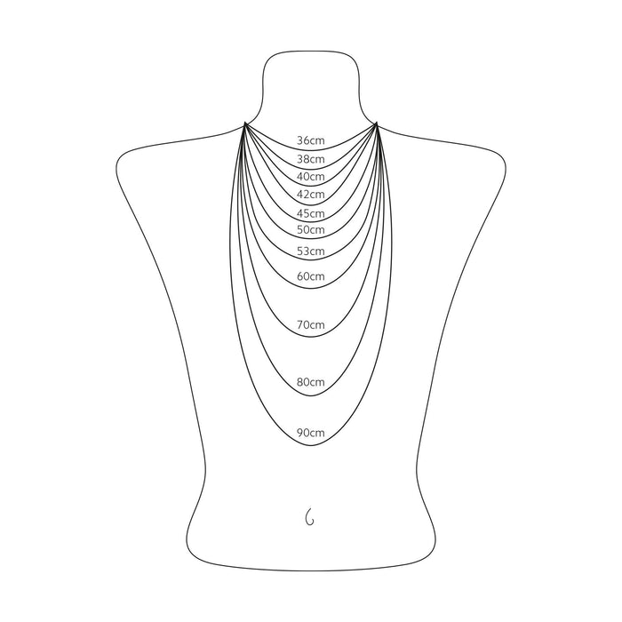 Thomas Sabo Venezia-Kette geschwärzt - KE1108-001-12