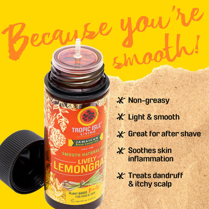Tropic Isle Living Smooth Natural Oils Mighty Mango-Papaya 4oz