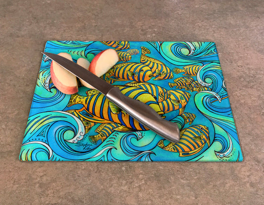 Tropical Journey Cutting Board