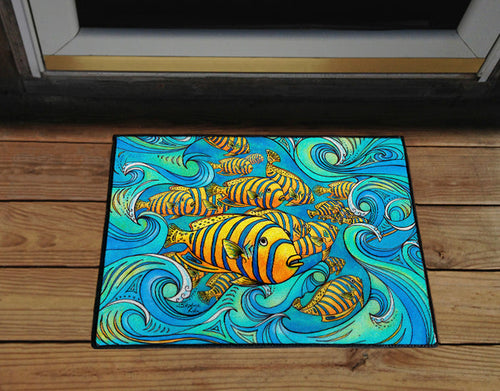 Tropical Journey Door Mat