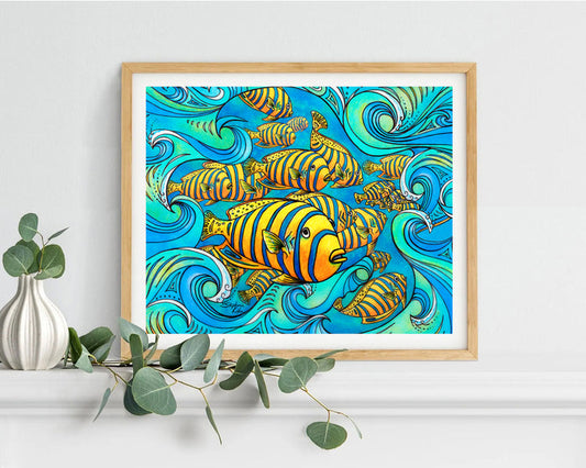 Tropical Journey Giclee Print