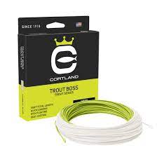 Trout Boss Cortland WF2F / Green/Yellow Fly Lines Rivers and Glen Trading Co