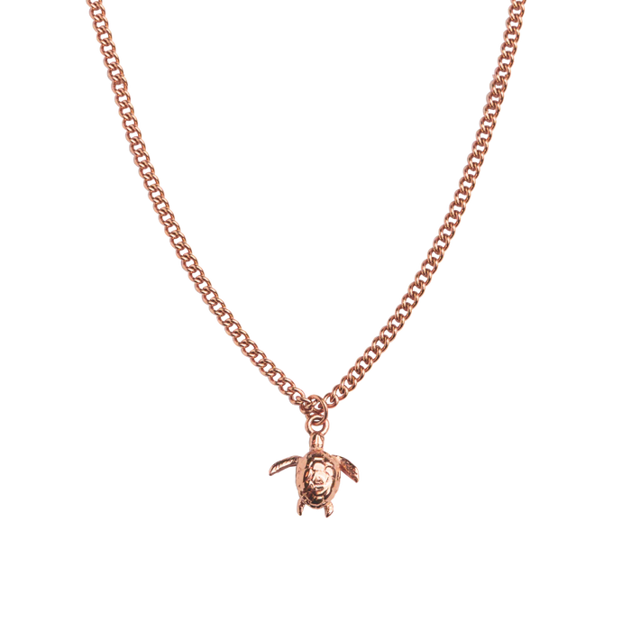 Turtle Essential Halskette Roségold