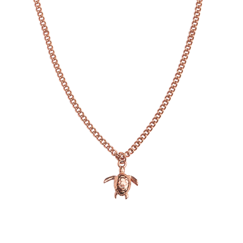 Turtle Essential Halskette Roségold