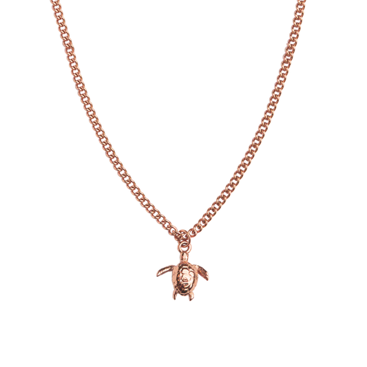Turtle Essential Halskette Roségold
