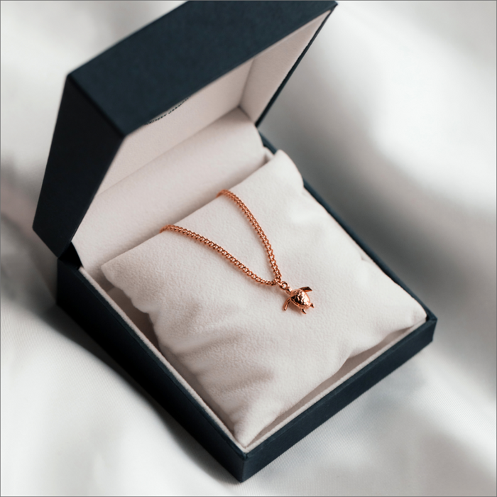 Turtle Essential Halskette Roségold