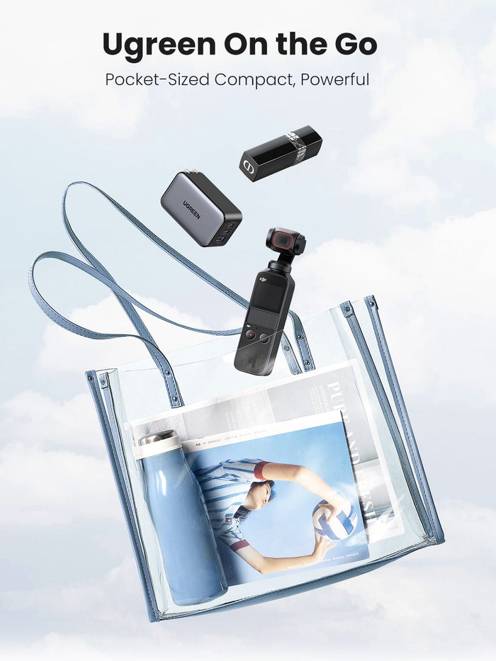UGREEN 65W iPhone  charger  Pocket-Sized Compact, Powerful