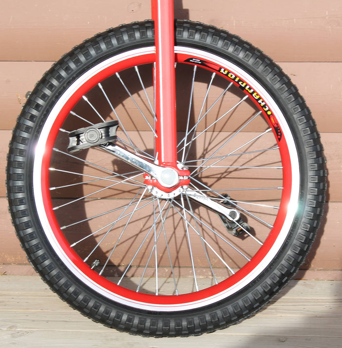 Unifly 20" Freestyle Unicycle- C Frame - Wide Double Aluminum Wheel — view 5