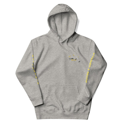 USS New Jersey BB-62 - Manned & Ready Hoodie (Carbon Gray)