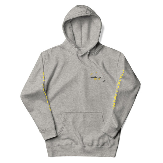 USS New Jersey BB-62 - Manned & Ready Hoodie (Carbon Gray)