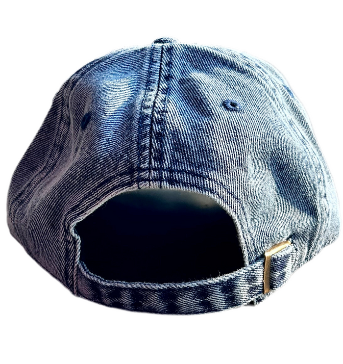 USS New Jersey BB-62 – Denim Dad Cap