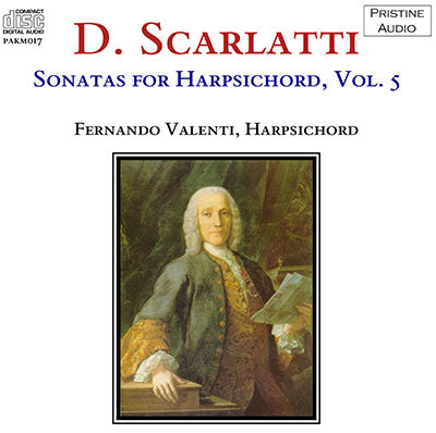 VALENTI Scarlatti: Harpsichord Sonatas, Vol. 5 (1952) - PAKM017 - CD