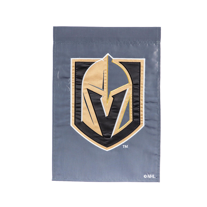 Vegas Golden Knights Applique Garden Flag - Vegas Team Store