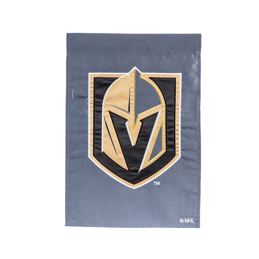 Vegas Golden Knights Applique Garden Flag - Vegas Team Store