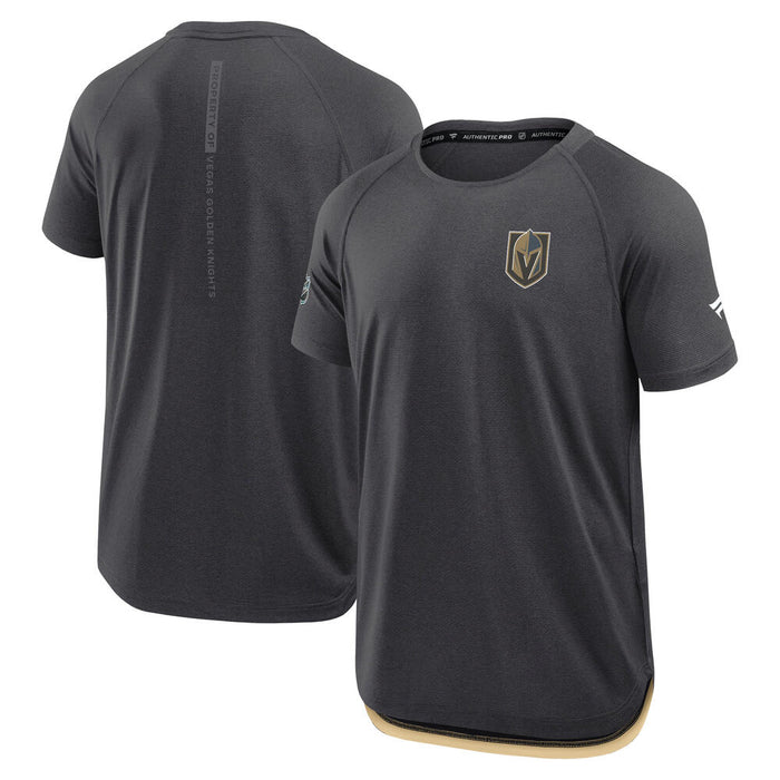 Vegas Golden Knights Authentic Pro Rink Performance Short Sleeve Tee - Vegas Team Store