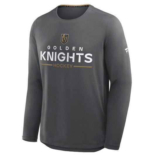 Vegas Golden Knights Authentic Pro Rink Tech Long Sleeve - Vegas Team Store