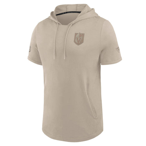 Vegas Golden Knights Authentic Pro Road Lightweight Short Sleeve Hood