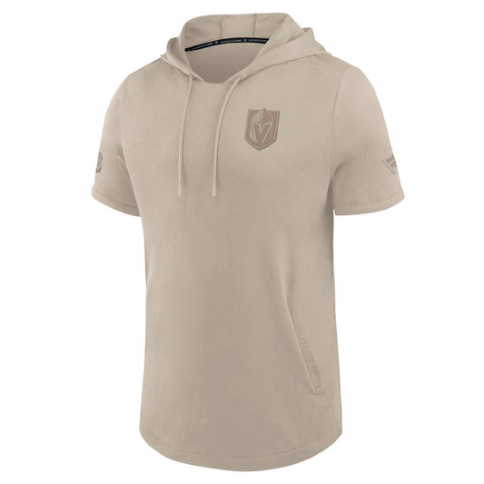 Vegas Golden Knights Authentic Pro Road Lightweight Short Sleeve Hood