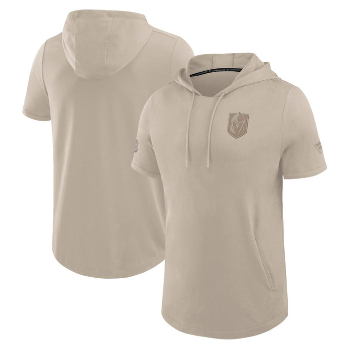 Vegas Golden Knights Authentic Pro Road Lightweight Short Sleeve Hood