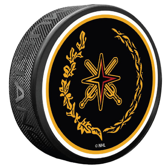 Vegas Golden Knights Black History Month Puck