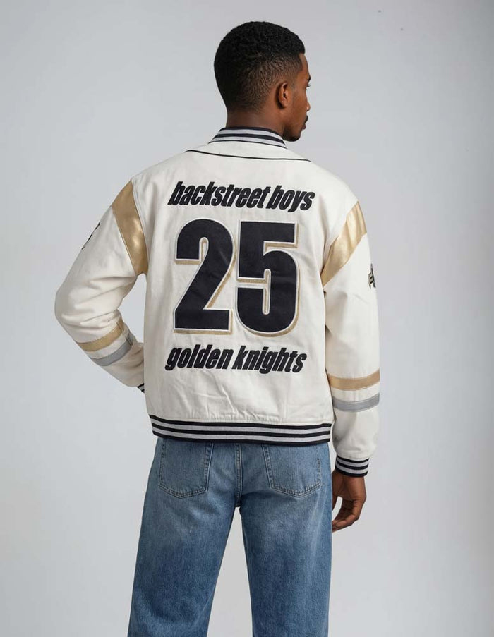 Vegas Golden Knights BSB Full-Zip Denim Jacket