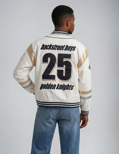 Vegas Golden Knights BSB Full-Zip Denim Jacket