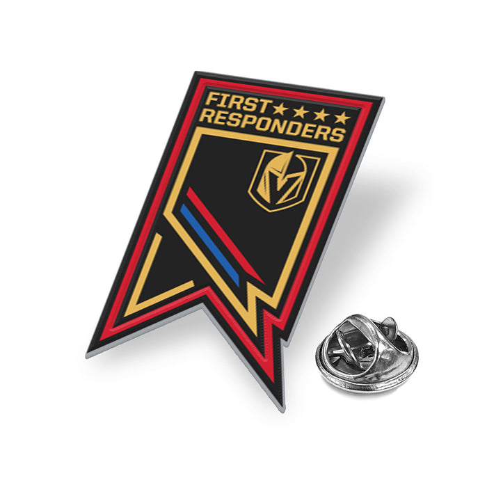 Vegas Golden Knights First Responders Pin - Vegas Team Store
