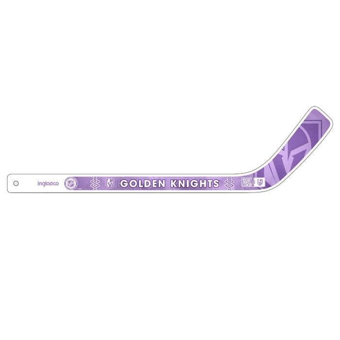 Vegas Golden Knights Hockey Fights Cancer Mini Stick