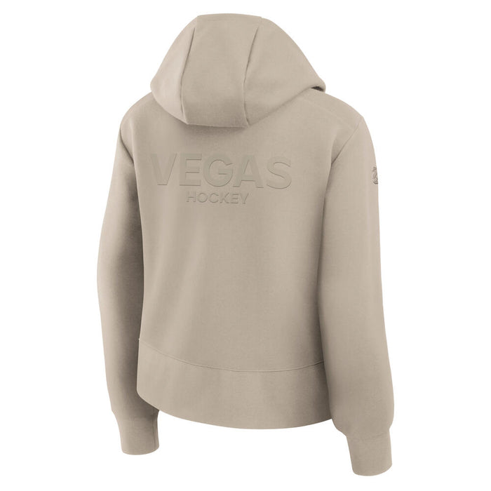 Vegas Golden Knights Women's Authentic Pro Poly Knit Quarter-Zip - Vegas Team Store
