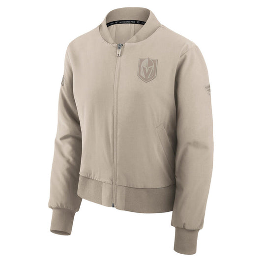 Vegas Golden Knights Women's Authentic Pro Road Bomber Jacket - Vegas Team Store