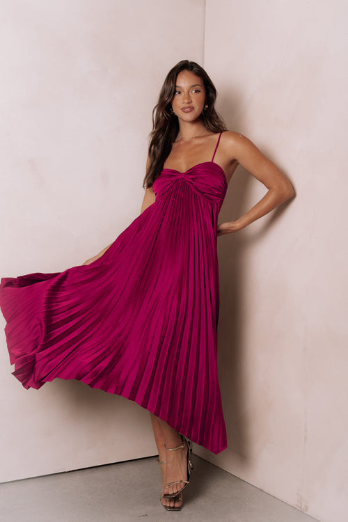 Petal and Pup USA DRESSES Vikki Dress - Magenta